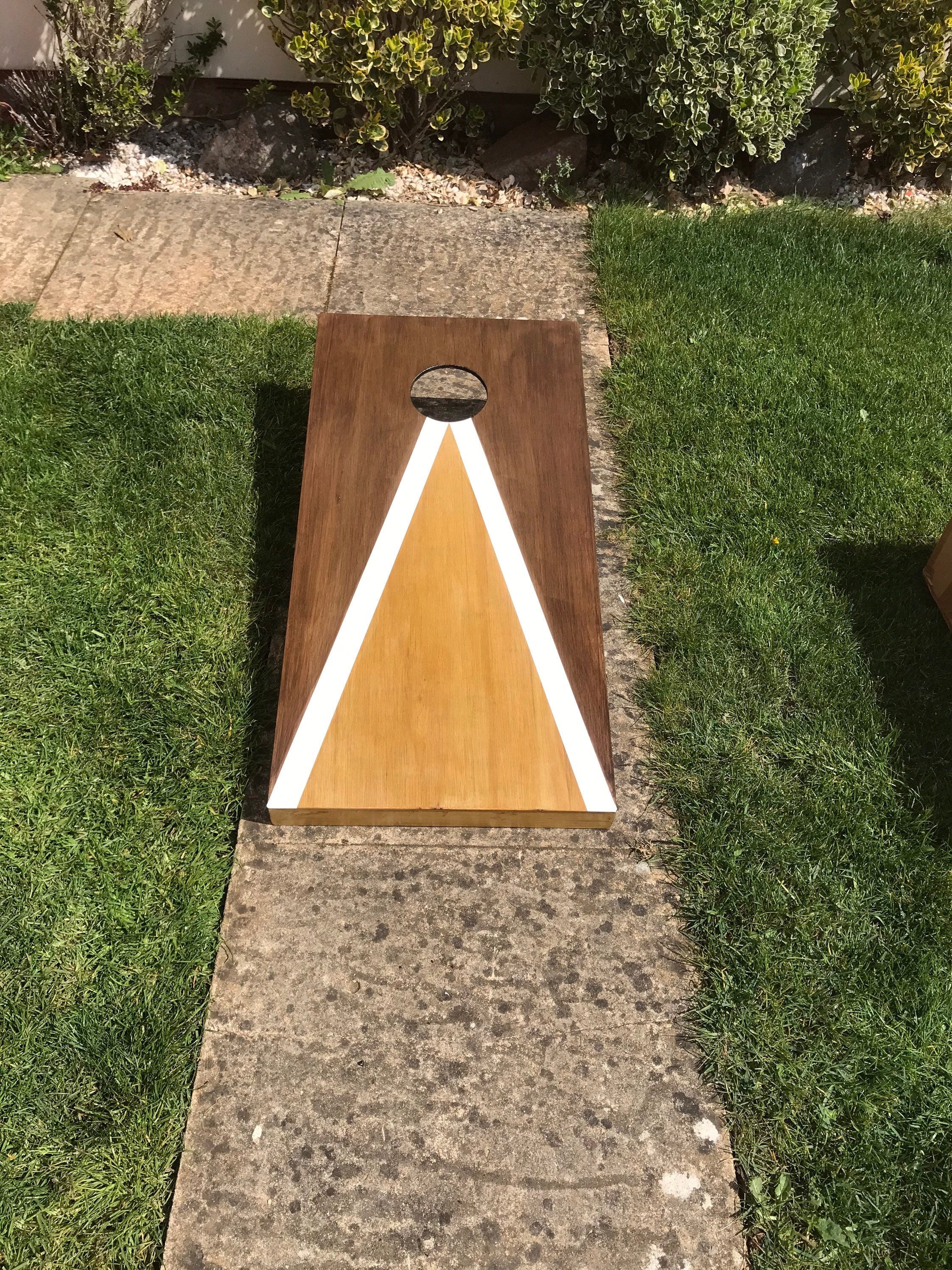Cornhole Set: Large Bean Bag Toss Game