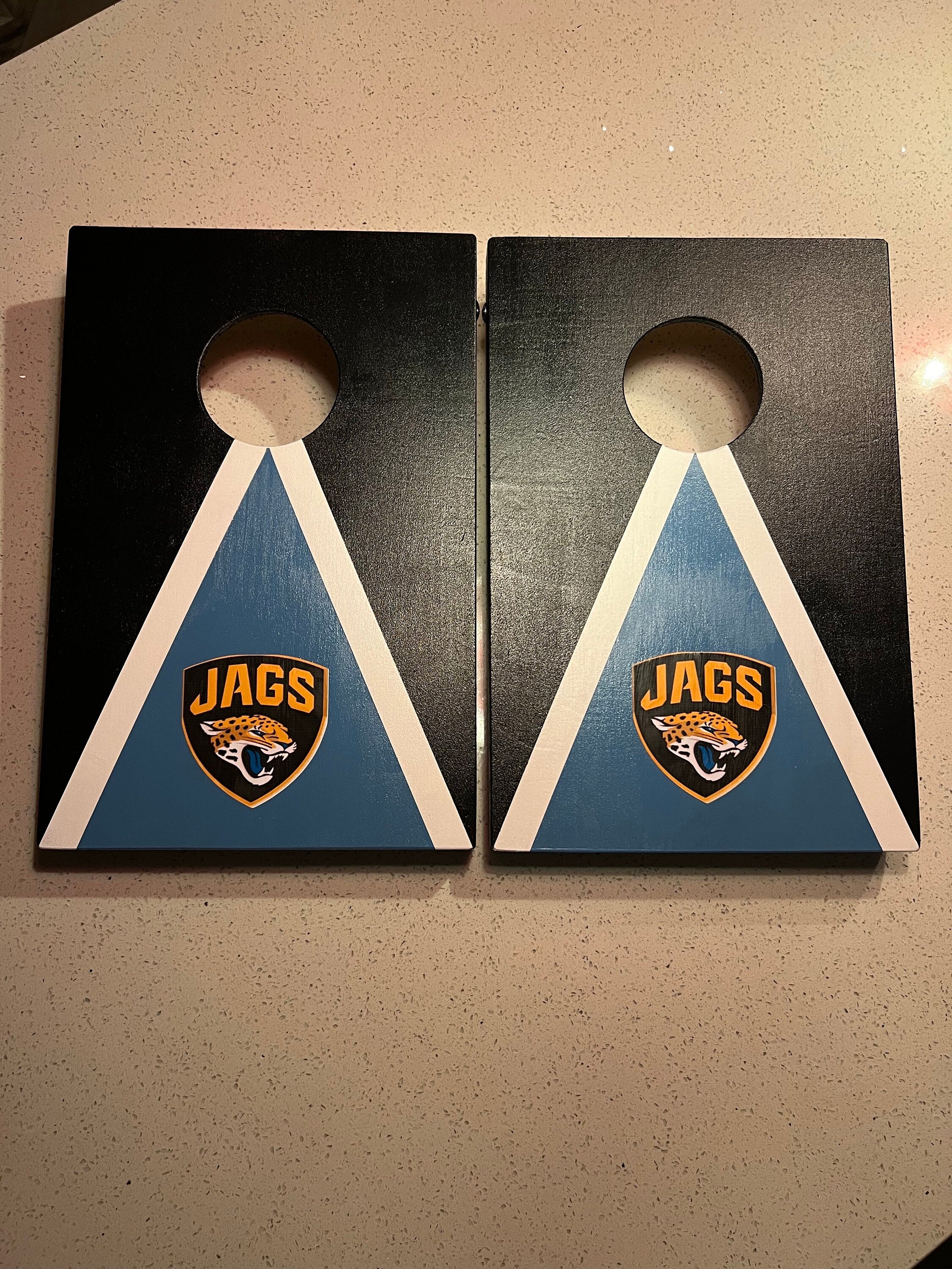 Jacksonville Jaguars -Cornhole Set-NFL Teams  - garden game - bean bag toss