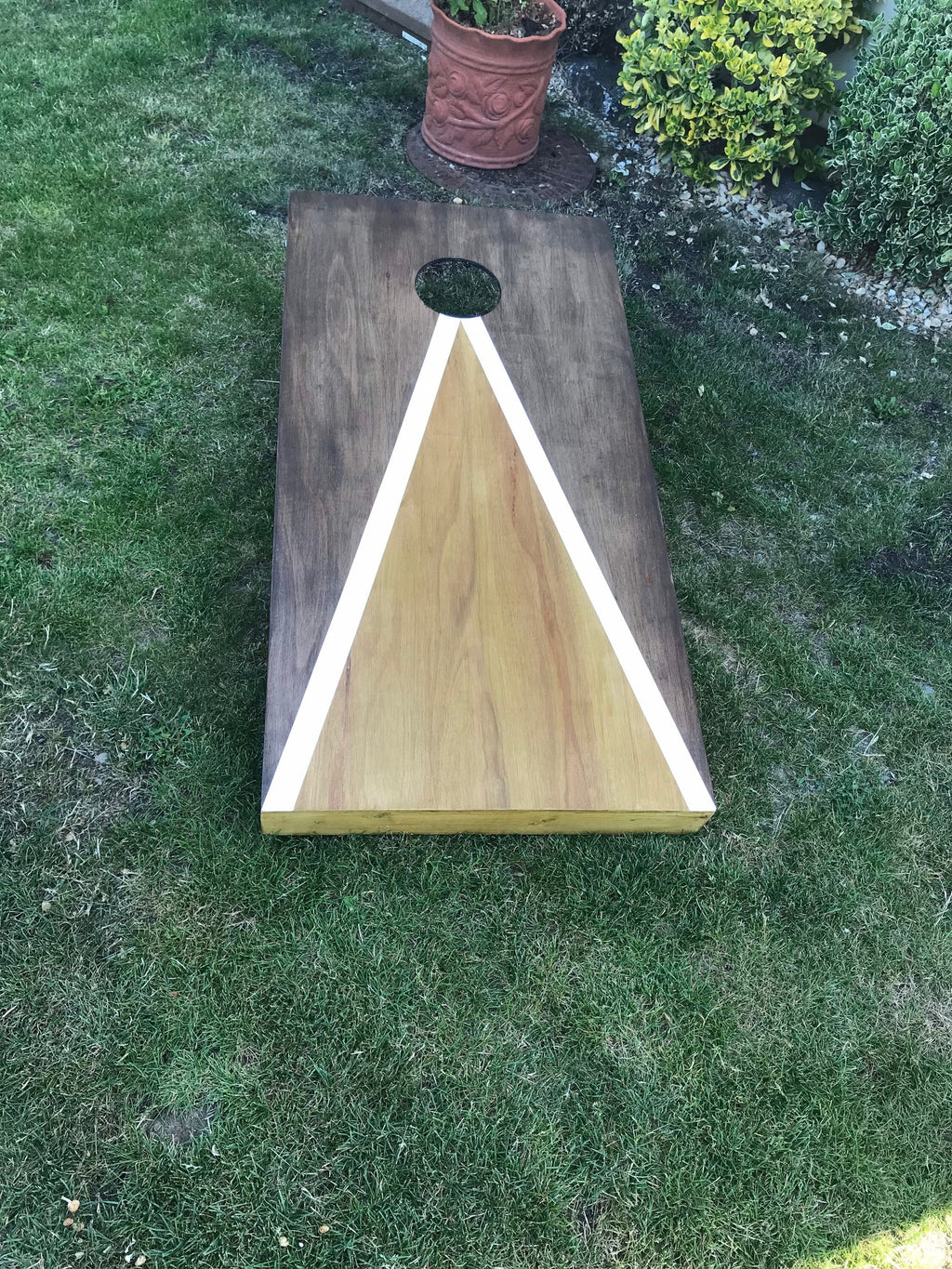 Cornhole Large single regulated two tone stain various colours