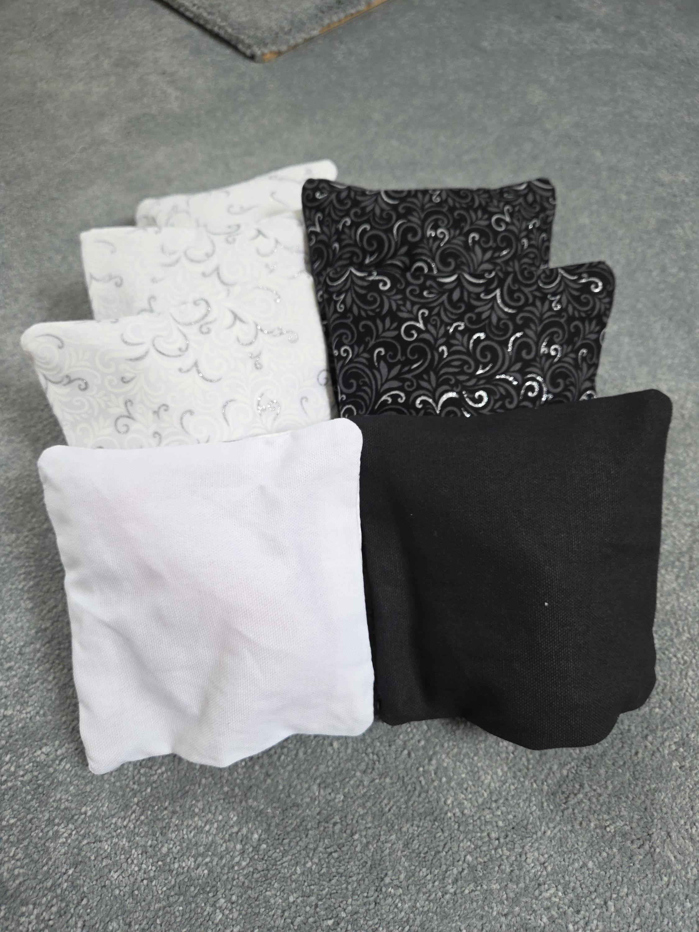 Cornhole Bags: Wedding Design (set of 8)