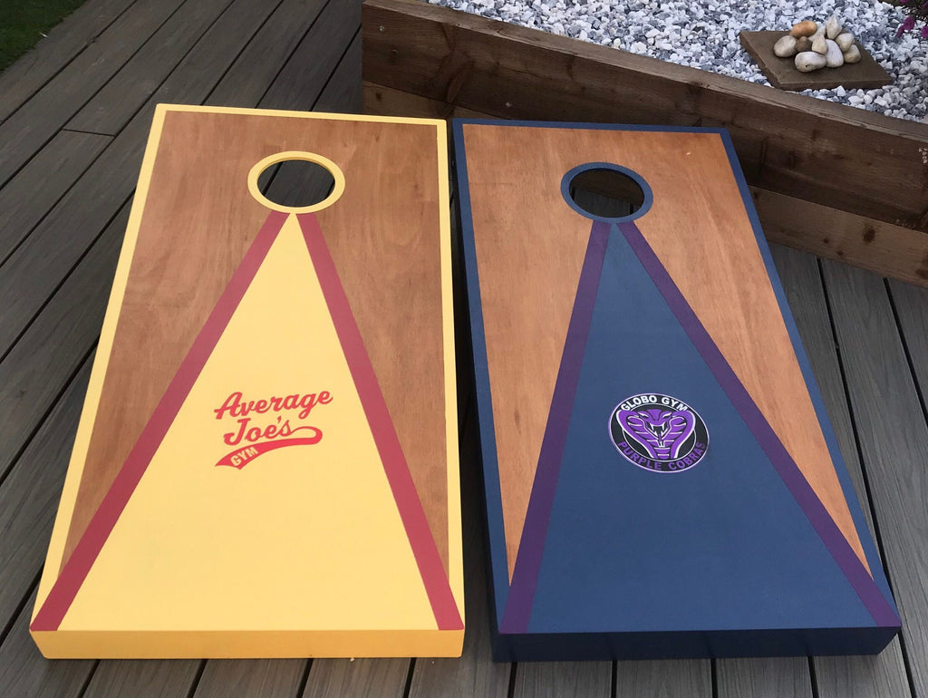 Cornhole Set Regulation– Large Outdoor Bean Bag Toss – Custom Handmade Garden Game – UK Seller