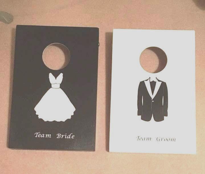 Cornhole Set Custom Wedding  – Team Bride vs Groom Lawn Toss for Reception & Party