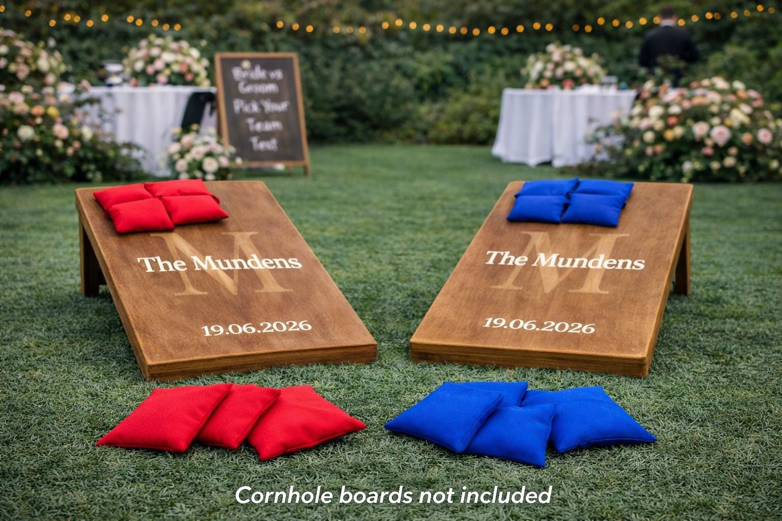 Regulation Cornhole Bags | Tournament Size, Various Colours (6" x 6")