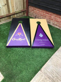 Crown Royal / Cognac  cornhole  Boards for Outdoor Fun