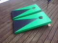 Cornhole Garden Game: Bean Bag Toss Set