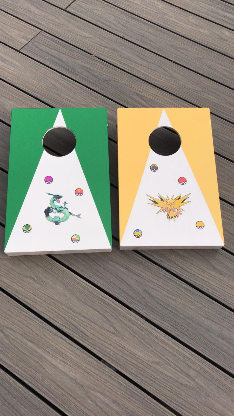 Pokemon Bean Bag Toss Game – Kids Party, Garden Game