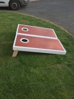 Cornhole Set: Adult Size Bean Bag Toss Game with Free UK Delivery