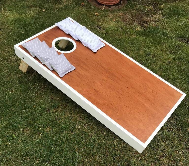 Cornhole Set: Large Bean Bag Toss Game