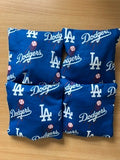 Cornhole Bean Bags Large ( 6" x 6" ) -  Baseball Sports Team