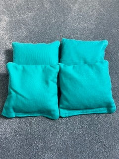 Cornhole Bags – Turquoise Set (4-Pack)