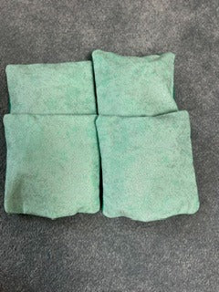 Cornhole Bags – Green Glitter (4-Pack)