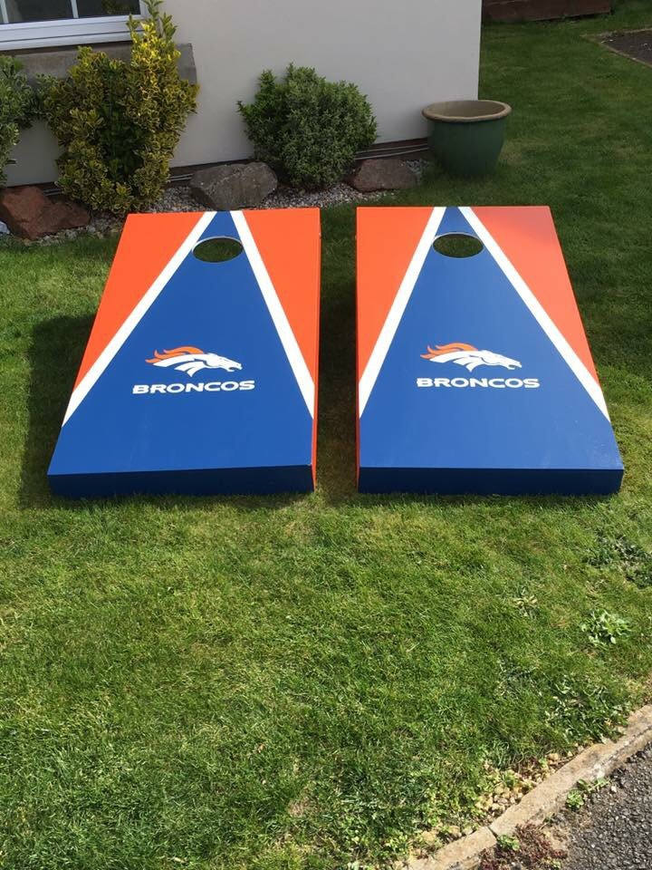 Cornhole Set NFL Sports Team Large