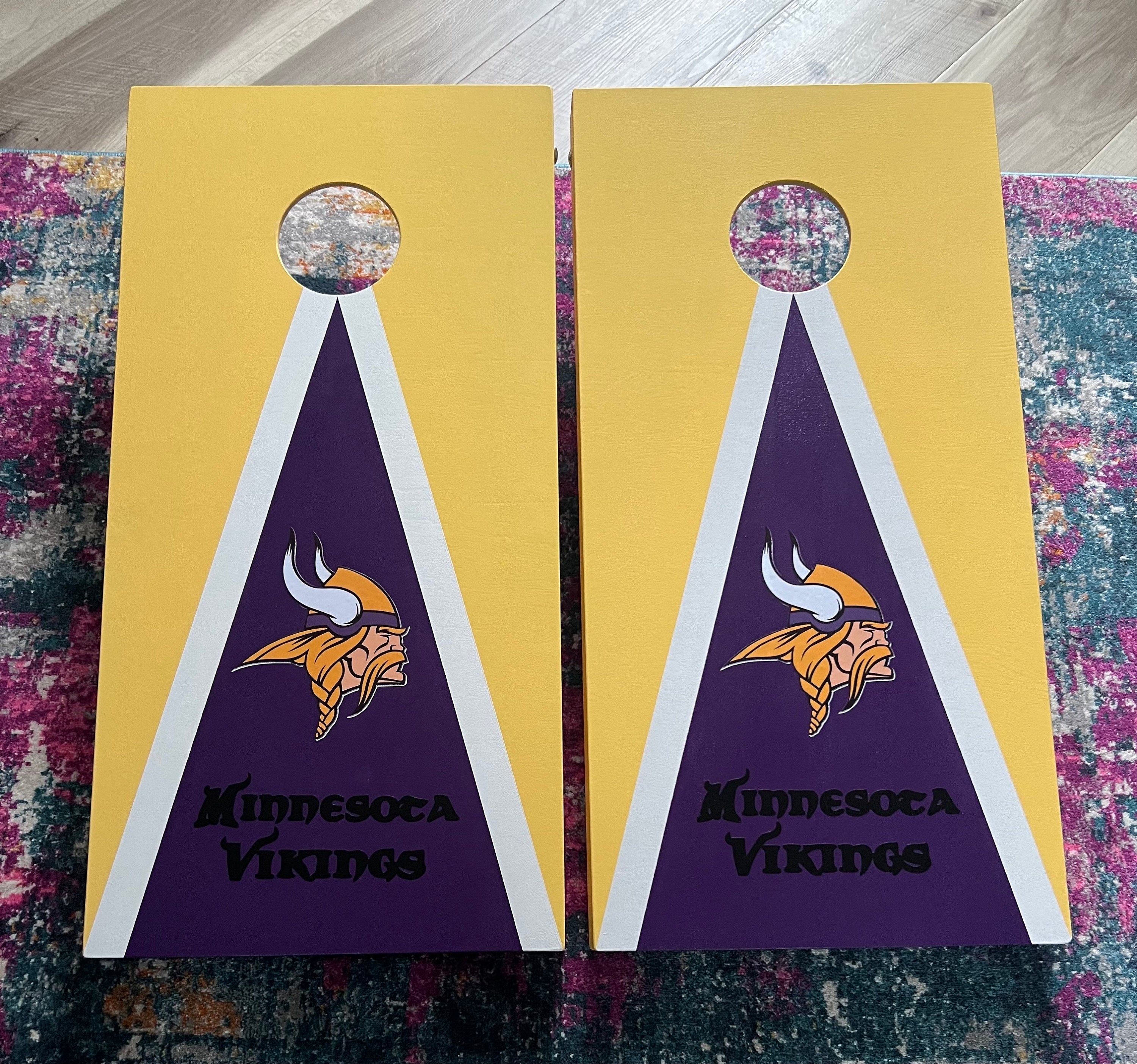 Cornhole Mini Size – Custom Bean Bag Toss Set – Garden game  – UK Made