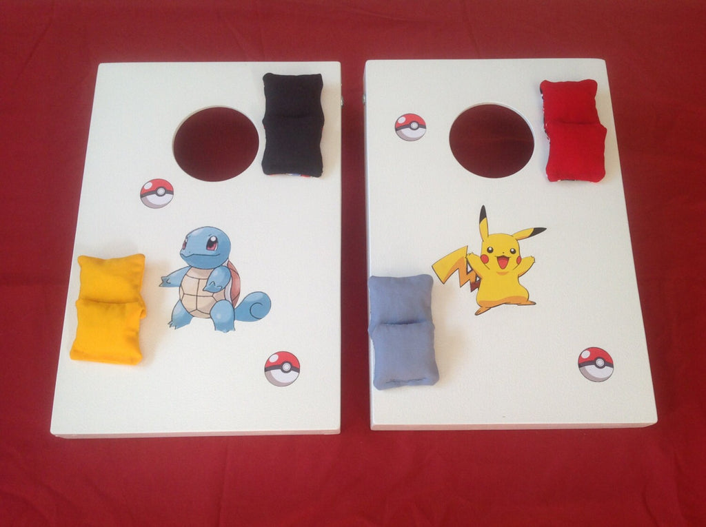 Pokemon Bean Bag Toss Game – Kids Party, Garden Game