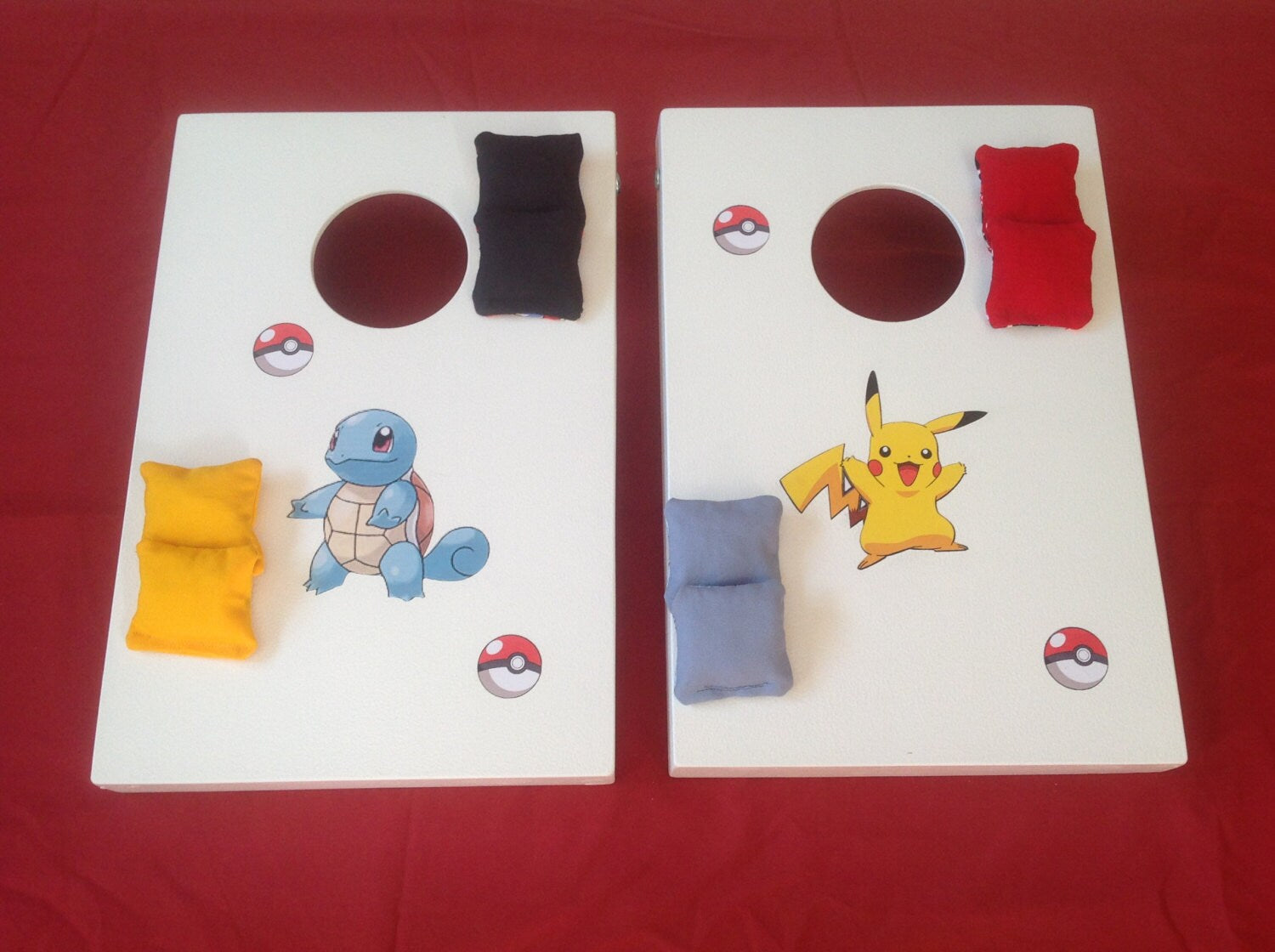 Pokemon Bean Bag Toss Game – Kids Party, Garden Game
