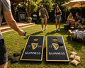 Guinness Inspired Cornhole Game Set – Large Outdoor Garden Bean Bag Toss Boards